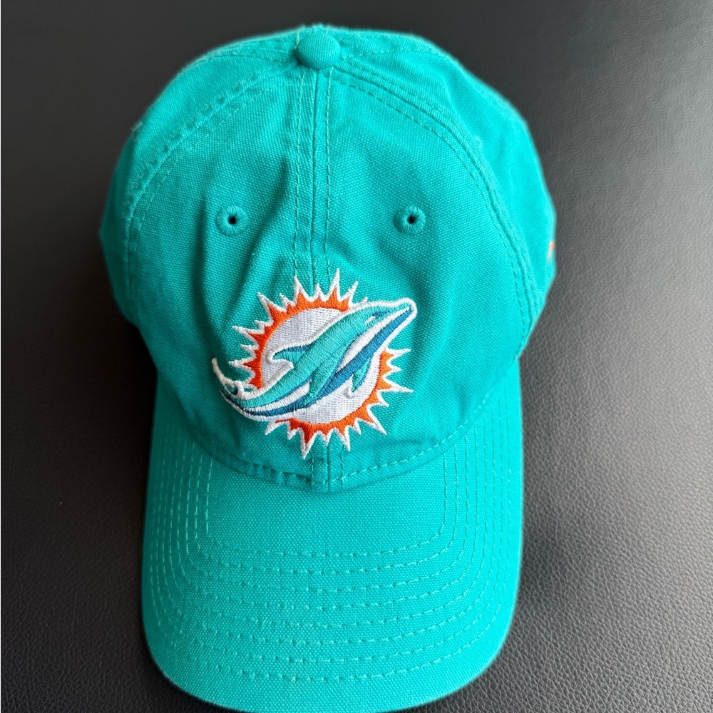 Miami Dolphins Ball Cap Women’s Aqua and Orange Hat